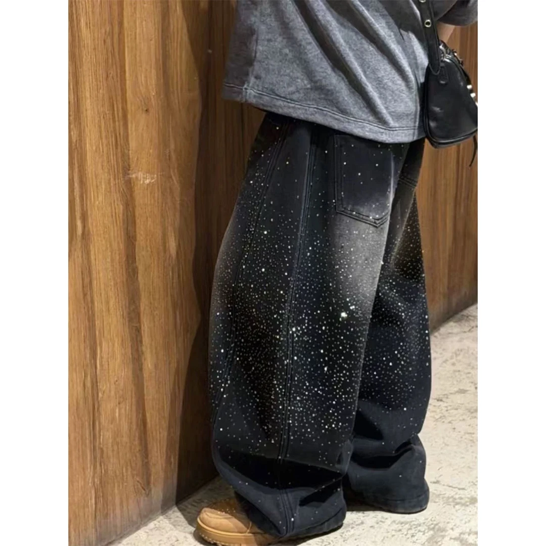 【星闪裤】男女童裤子秋冬一体绒牛仔裤新款中大童时尚牛仔裤潮酷