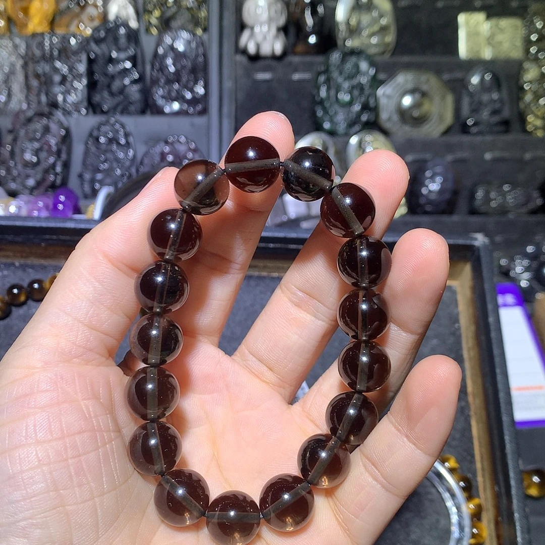 千***城黑曜岩未镶嵌手链