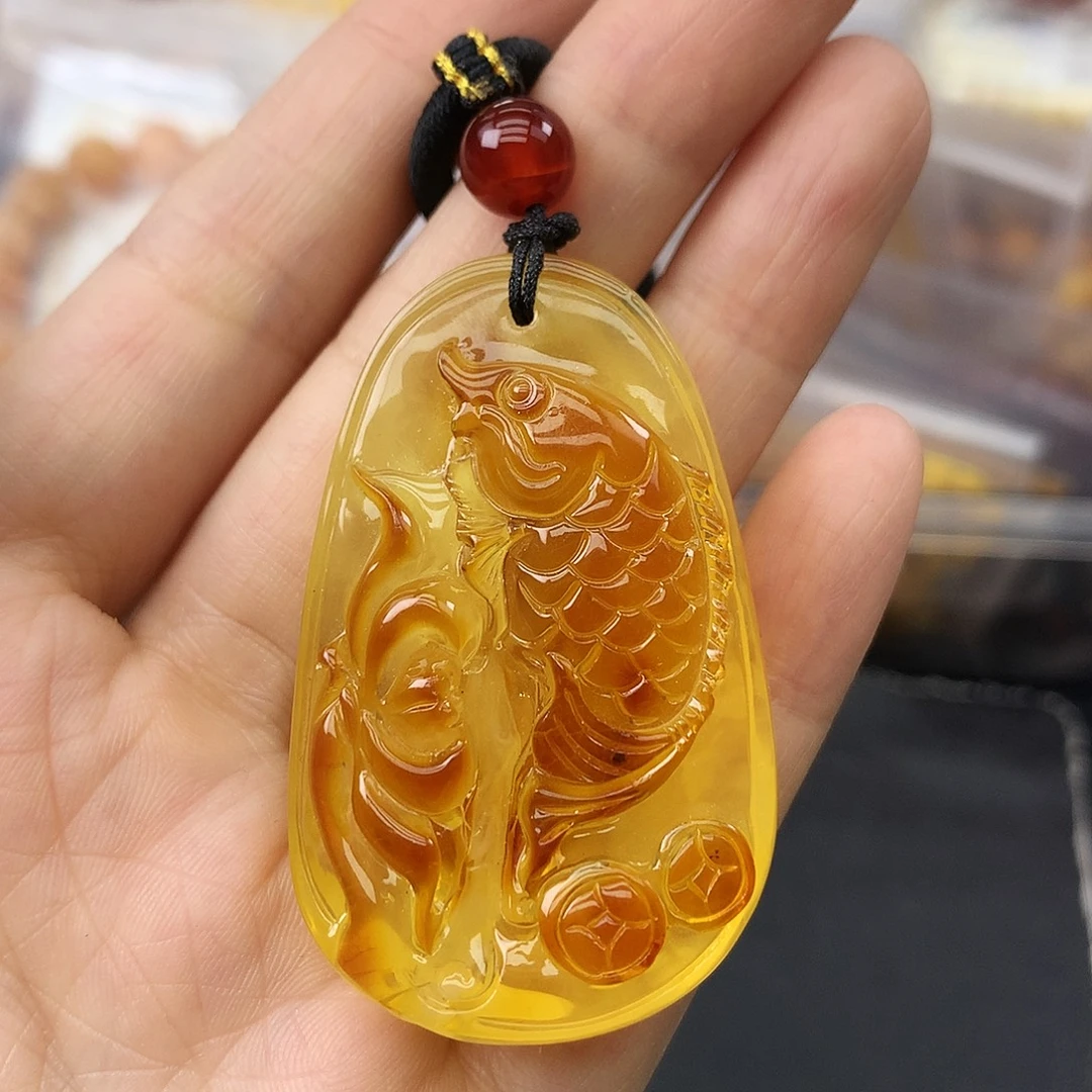 琥珀未镶嵌珠宝奇石