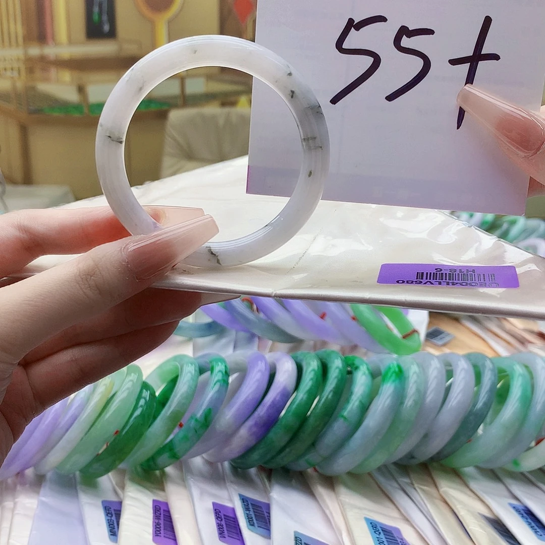 翡翠未镶嵌手镯nn