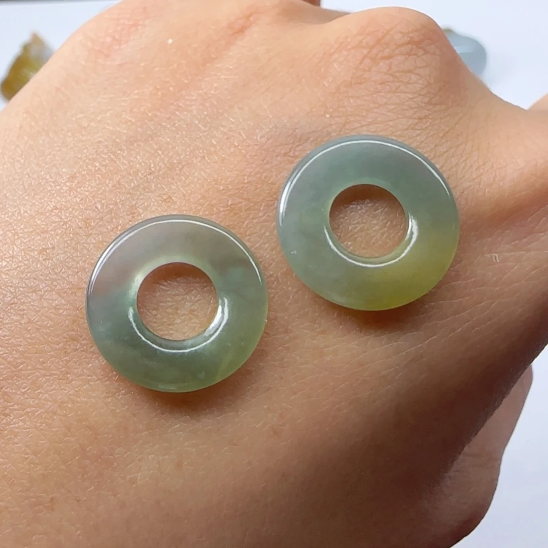 定制翡翠未镶嵌甜甜圈