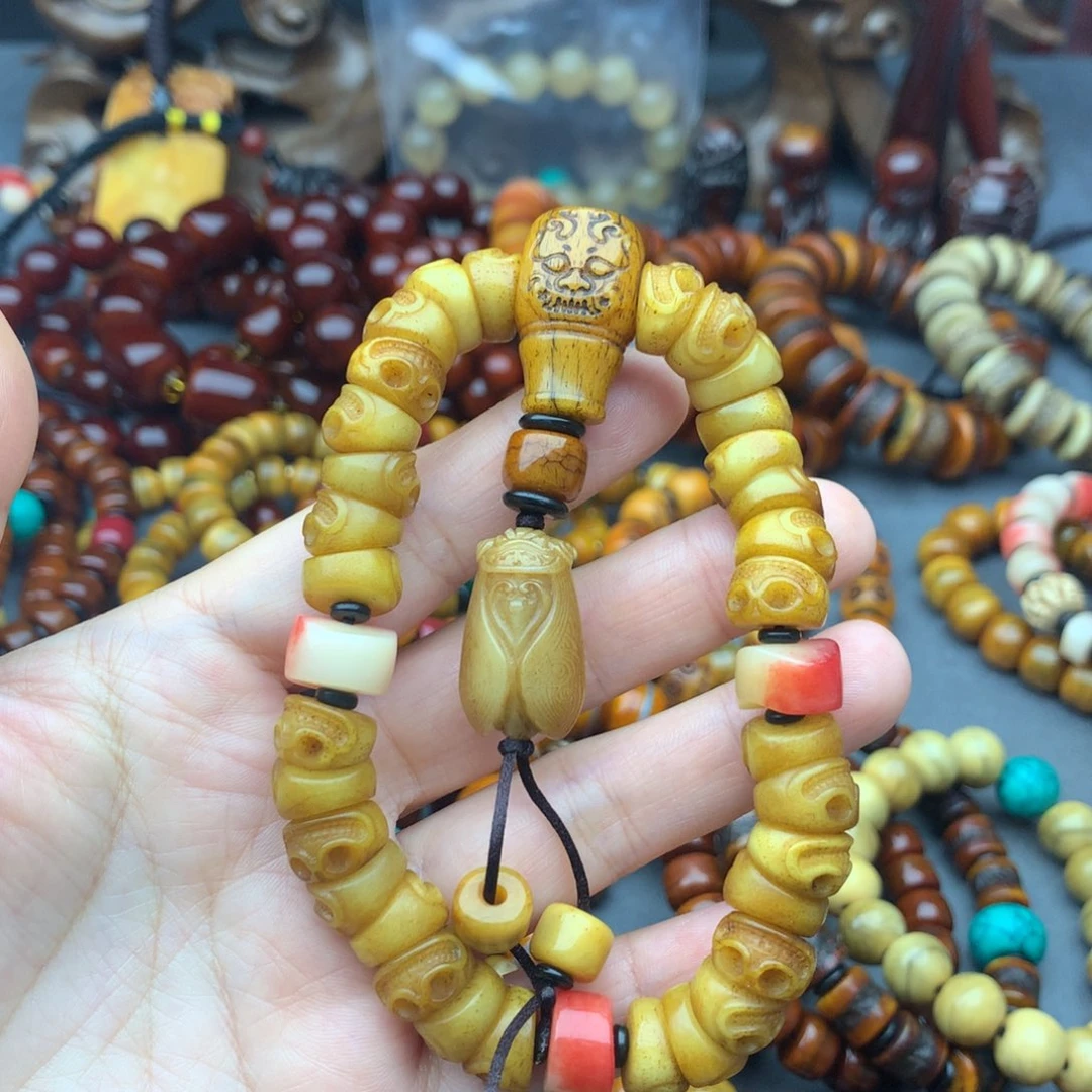 牛骨手串/手链牦牛骨手串
