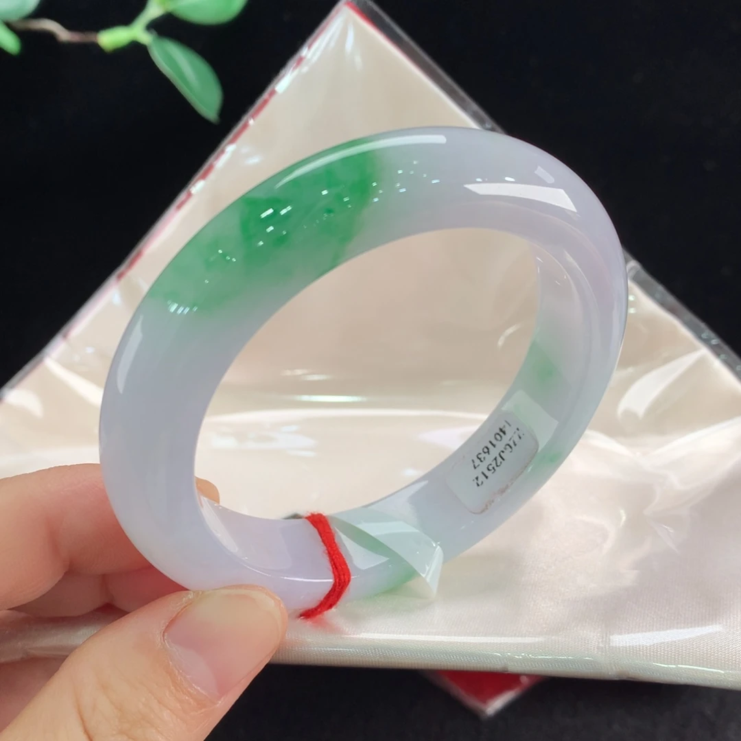 翡翠未镶嵌手镯1637