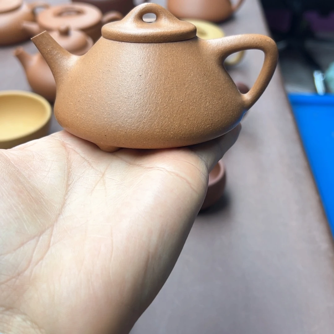 紫砂茶壶佬*塗石瓢微瑕150ccccv