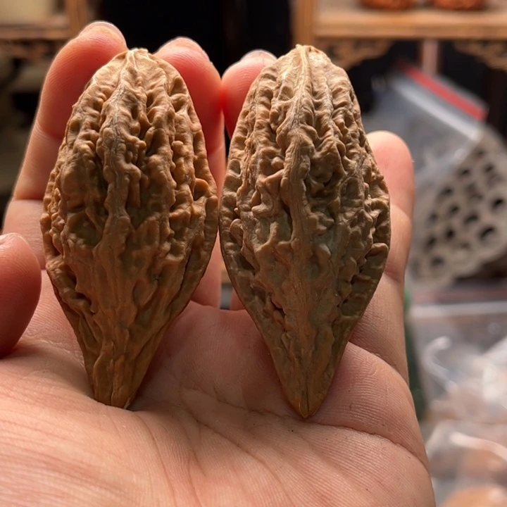 把件文玩核桃楸大胖瑕疵106