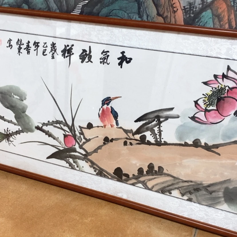 【闪购商品】国画手绘国画带框
