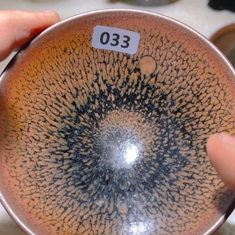 茶盏原矿原釉柴烧建盏