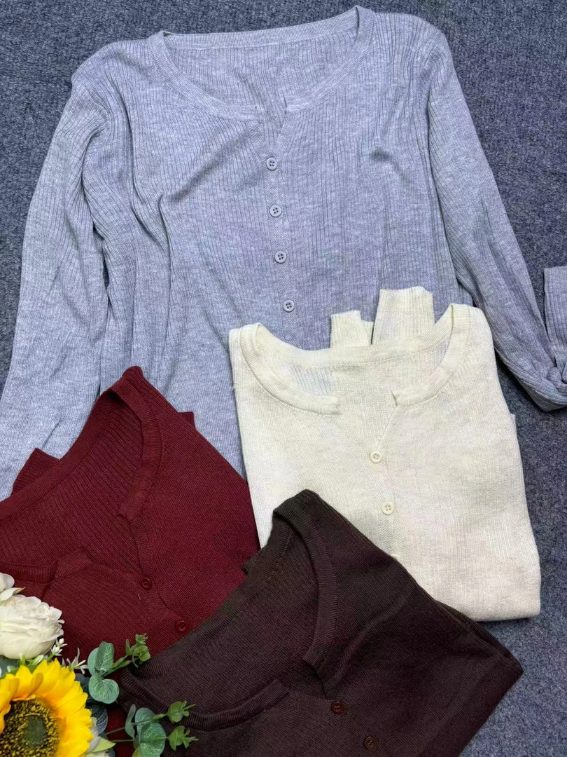 【米莱家】春秋宽松显瘦遮肚针织开衫毛针织衫时尚毛衣显瘦女薄款
