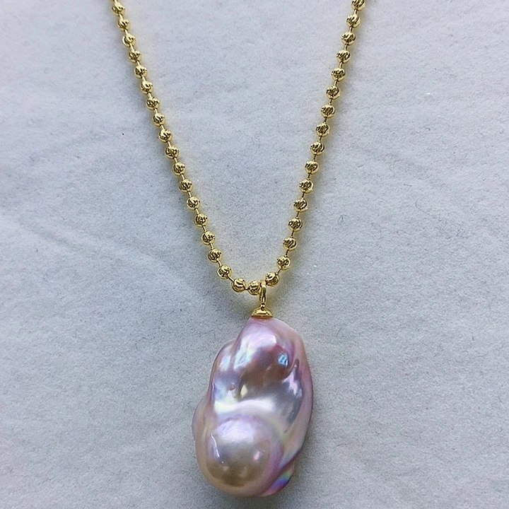 银S925镶嵌耳饰淡水珍珠