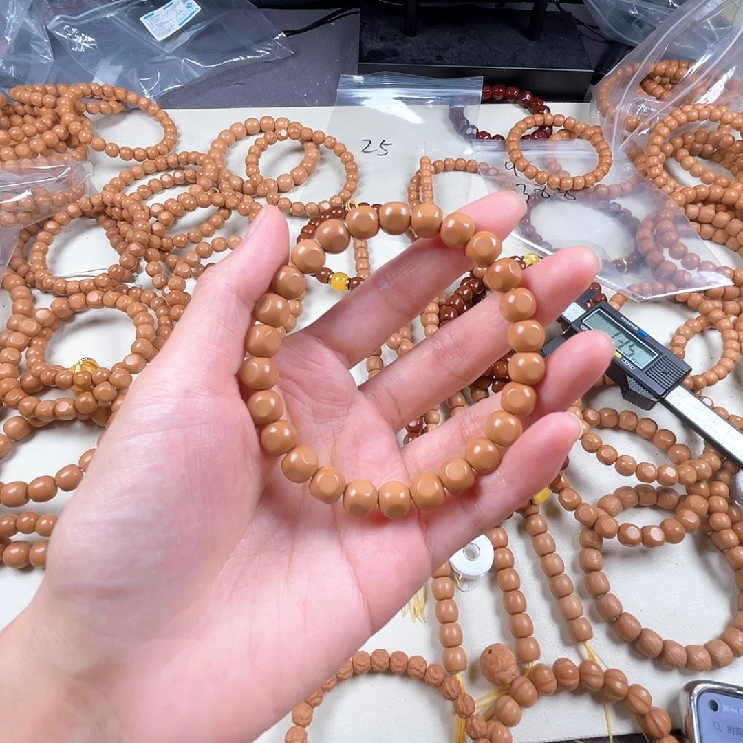 吊坠猴头核桃六方走色8➕雕刻配饰