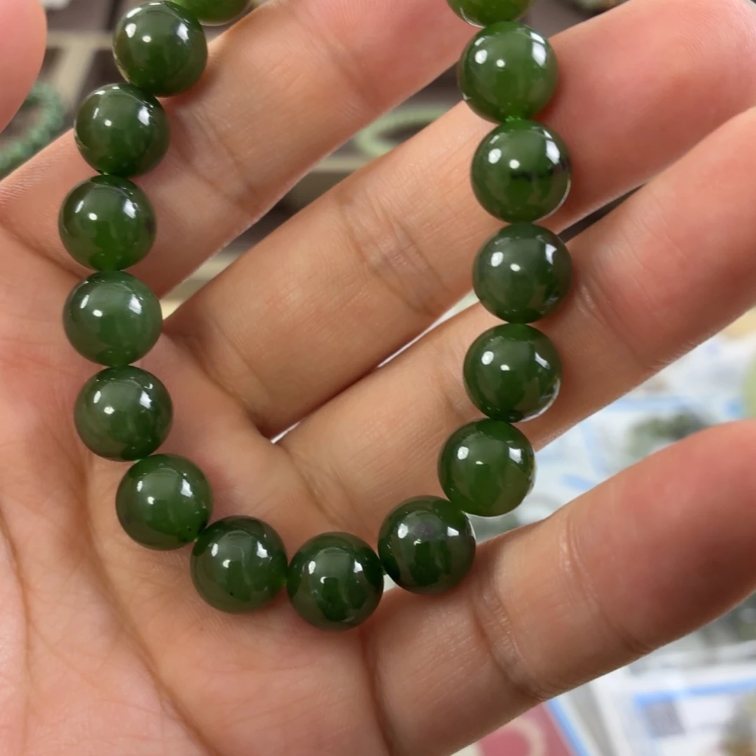 未镶嵌手链和田玉微瑕不退不换9