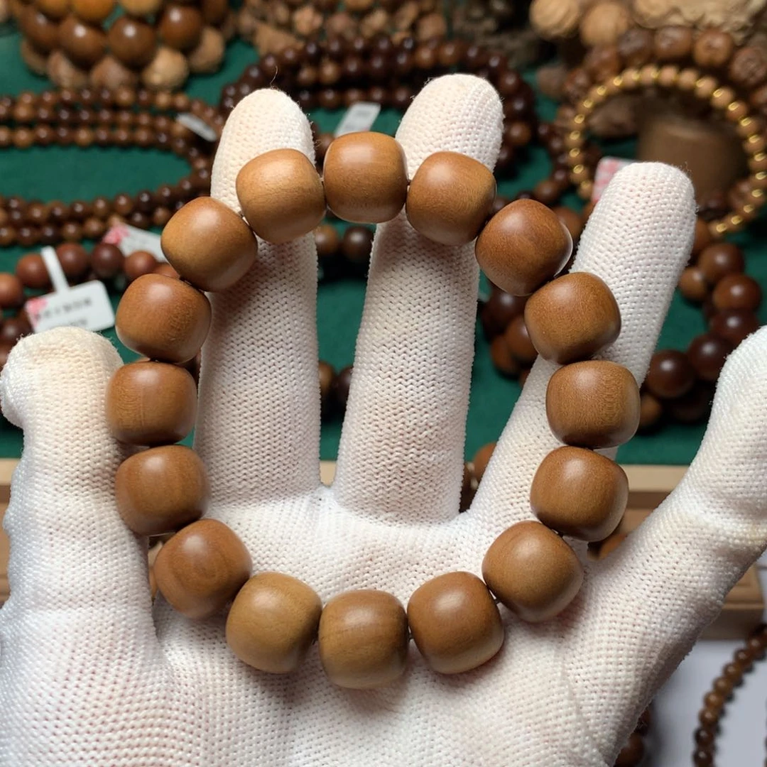 檀香木手串/手链林*可老山檀香1.3*1.4