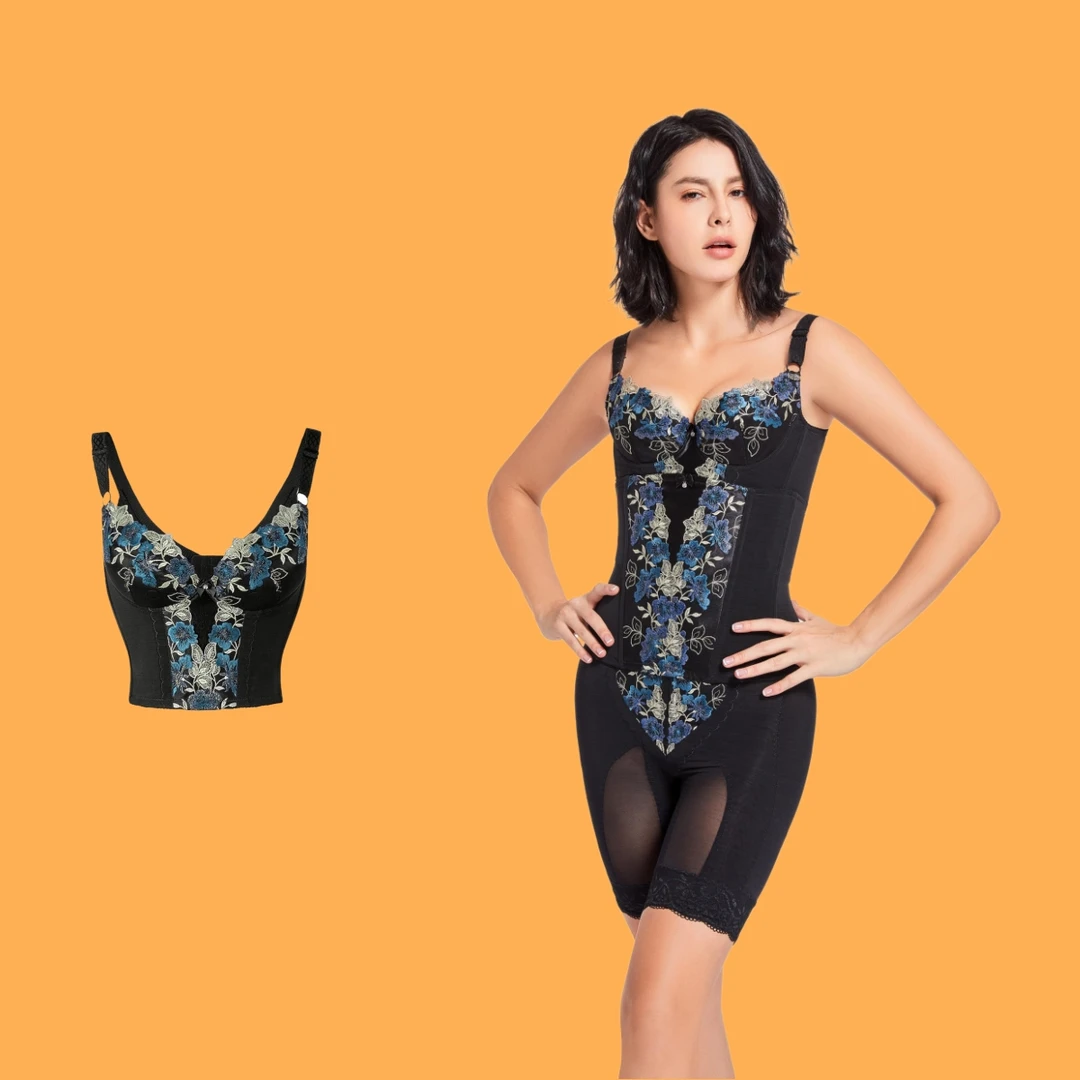 【达人专属】璐比玛斯【长文胸】身材管理器蝴蝶之翼塑身衣收