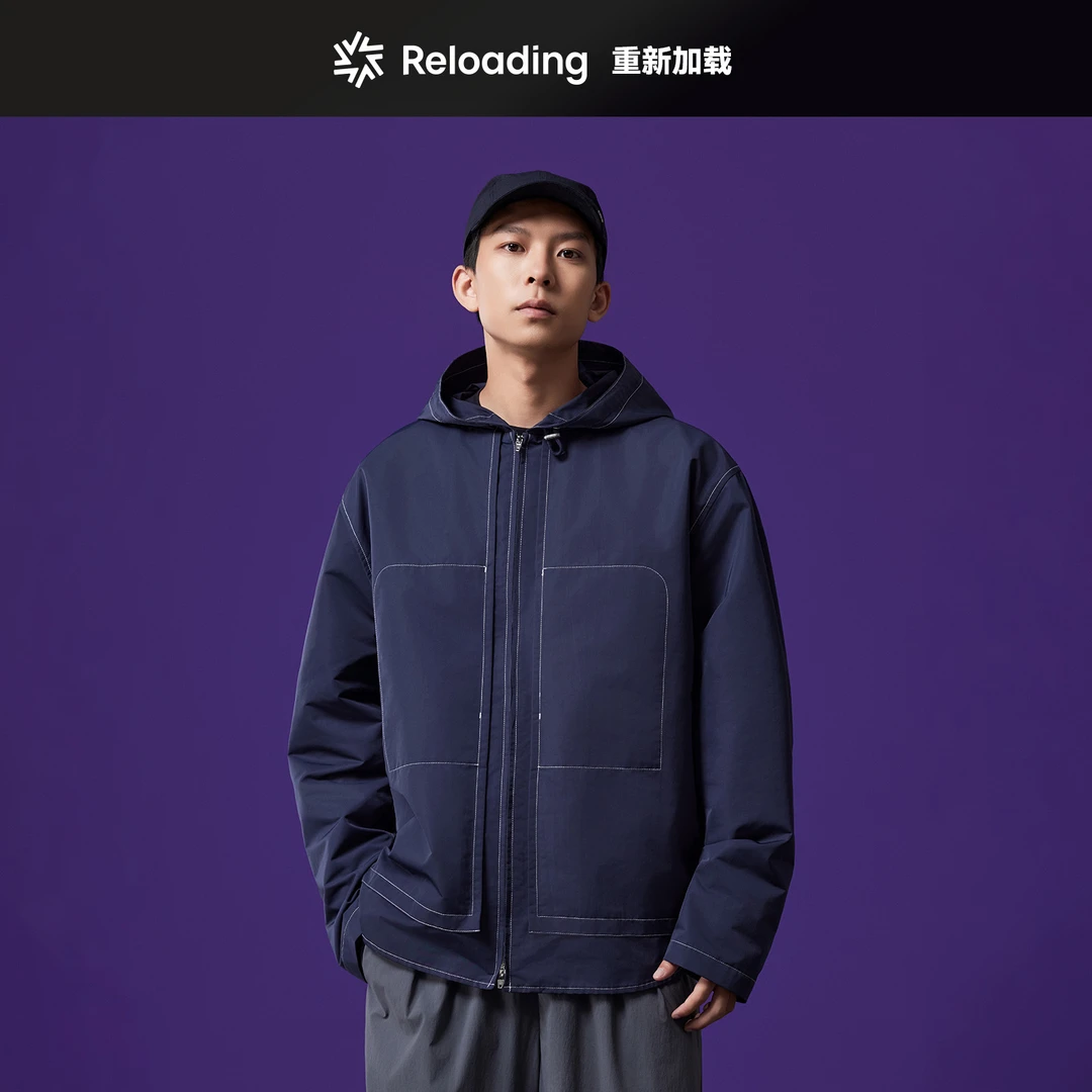 【秋款焕新】重新加载 40支真记忆丝面料不易皱三防宽松夹克外套