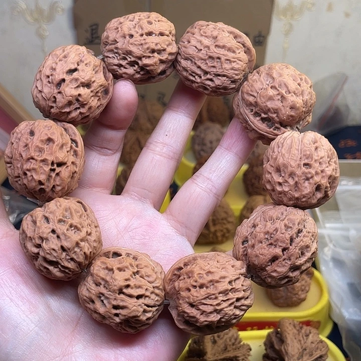 把件文玩核桃35、血麒麟34