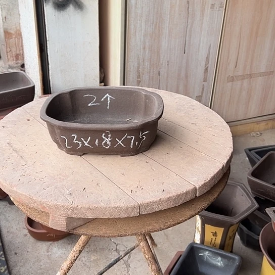 紫砂花盆透气花盆