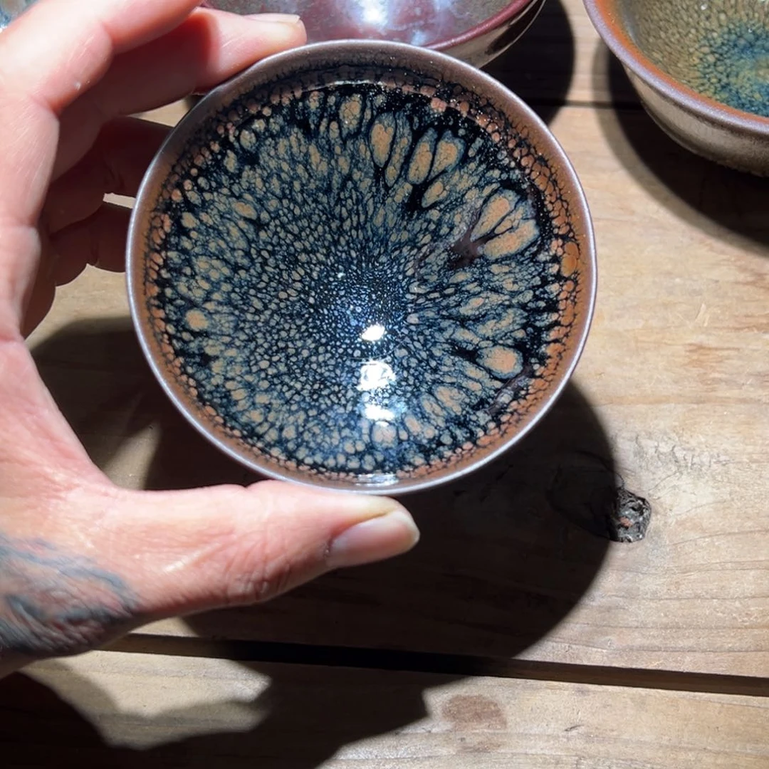 茶盏老木头柴烧建盏精选53