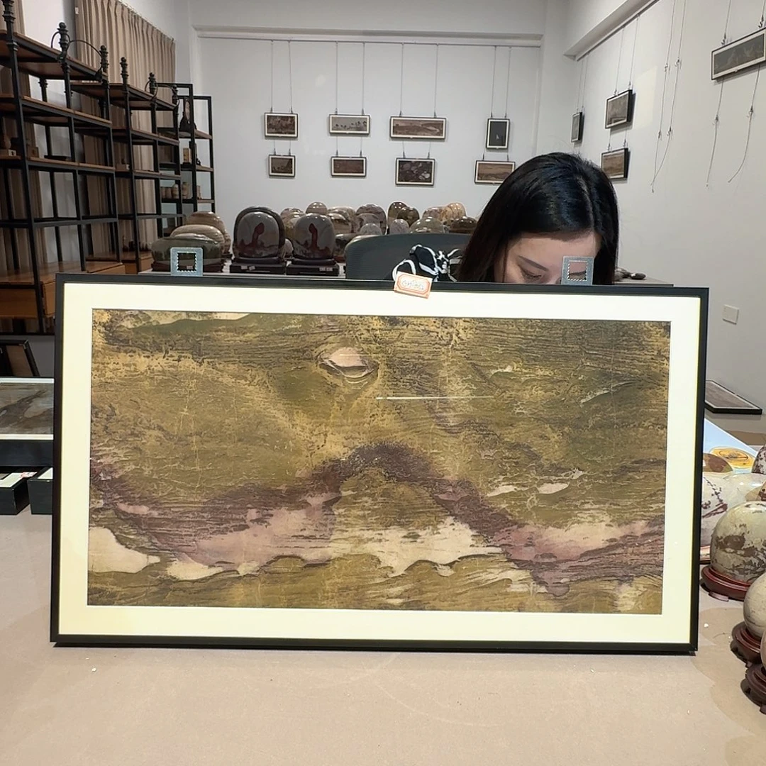50×28 长江画面石板画