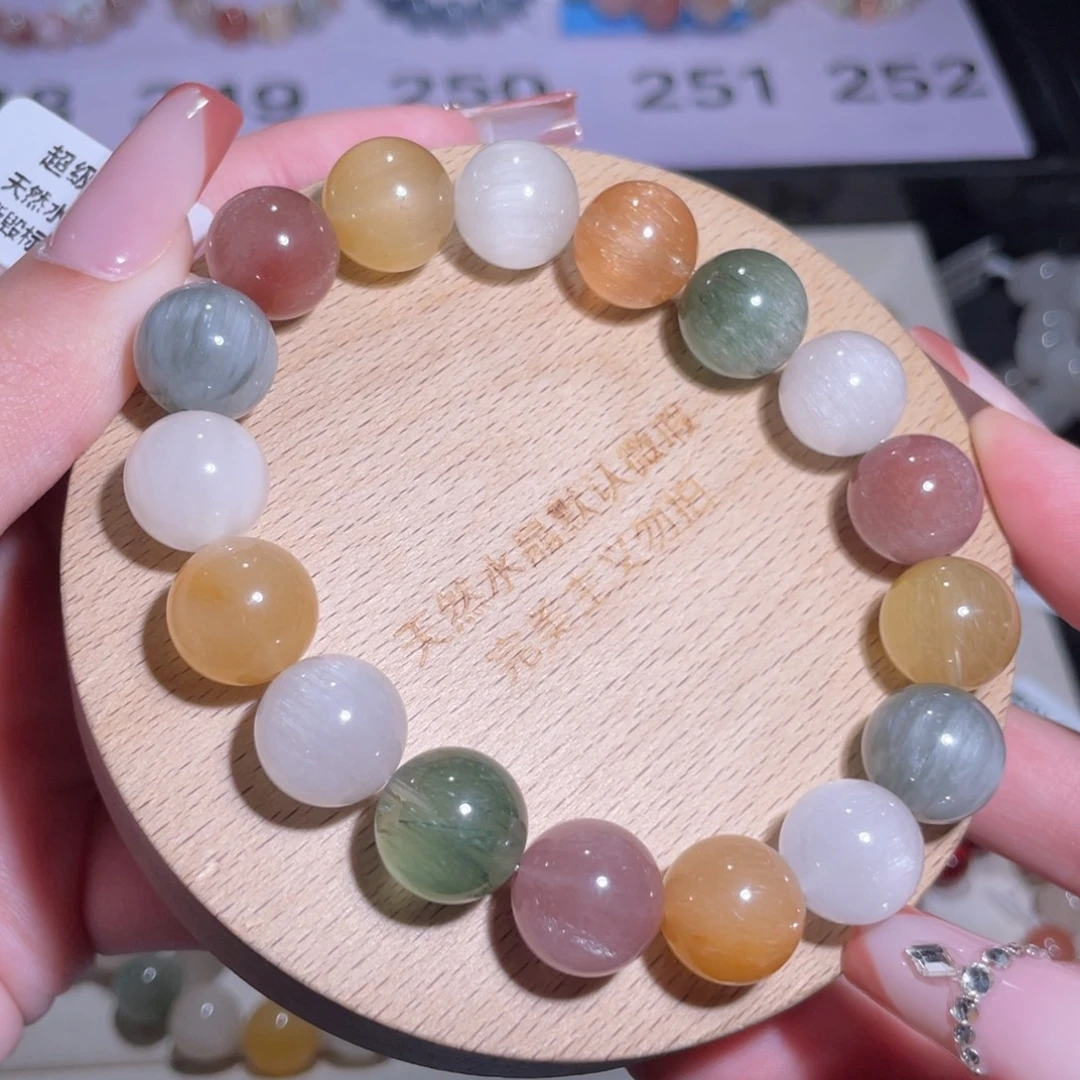 未镶嵌手链水晶247号多样性发一V 12mm+