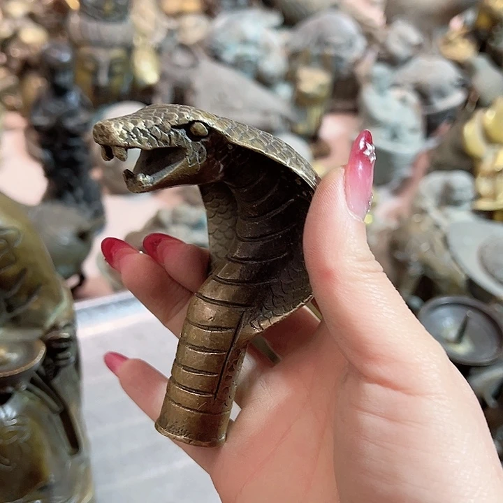 ?*敌黄铜摆件工艺品，