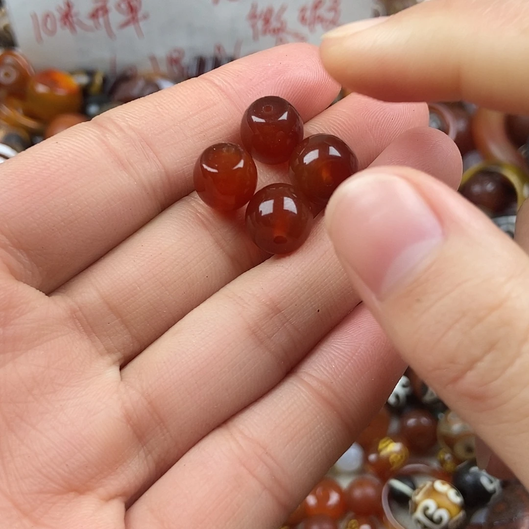 玛瑙/玉髓未镶嵌玛瑙珠珠玛瑙配饰散珠