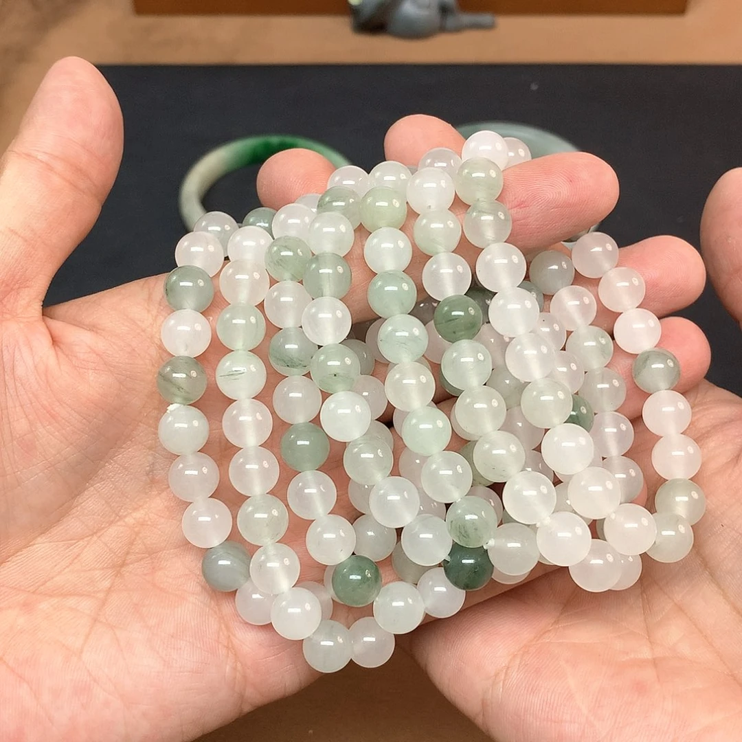 石英质玉手链未镶嵌