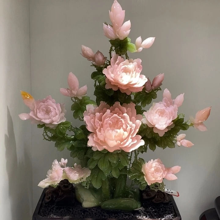 未镶嵌蛇纹石玉（覆膜）珠宝奇石