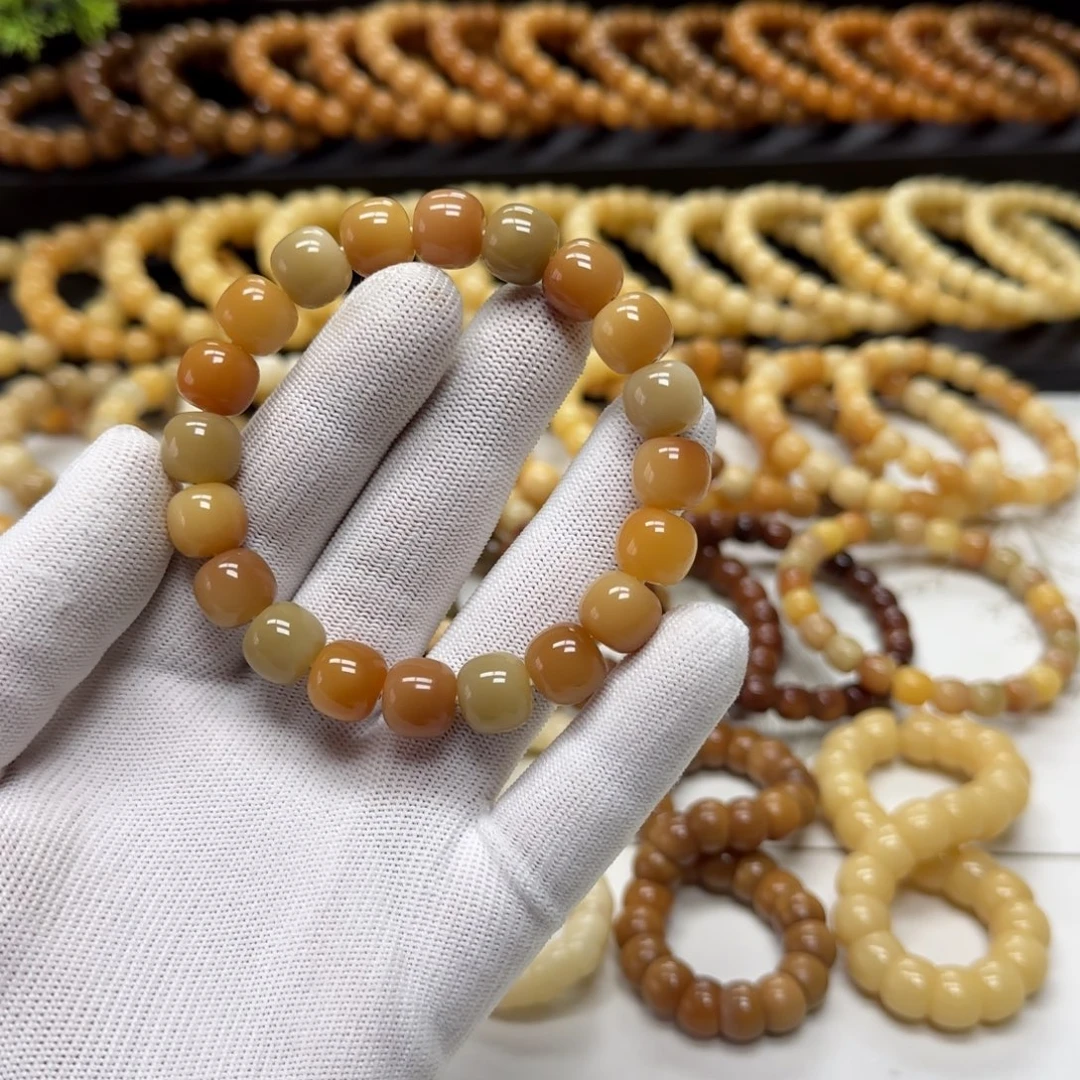 菩提根/象牙果手串11*12鬼工5年