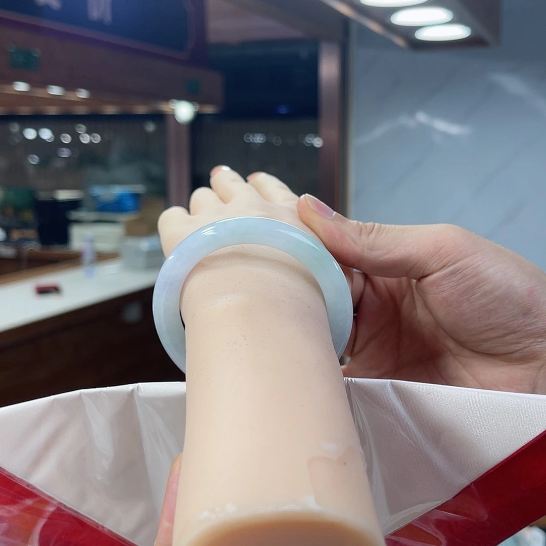 翡翠手镯未镶嵌纯天然缅甸翡翠a货