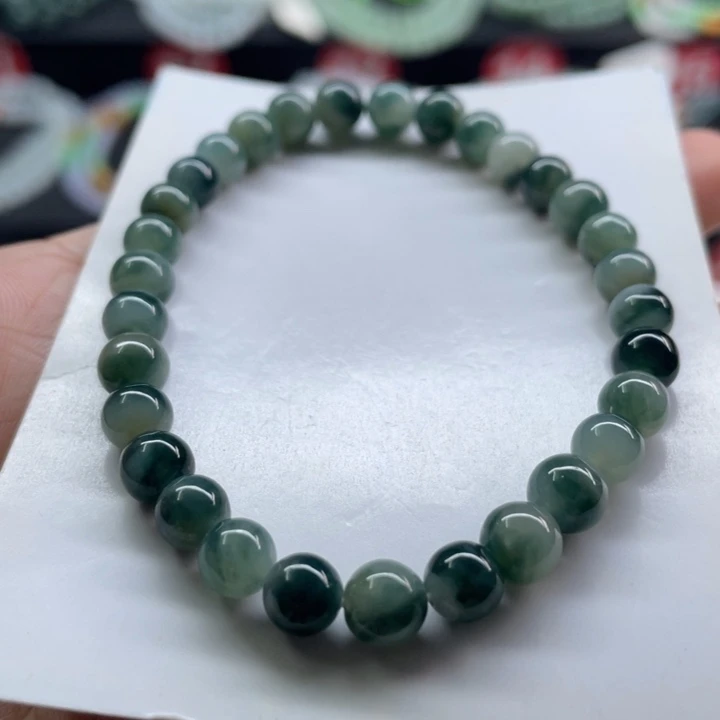 未镶嵌手链翡翠卡6
