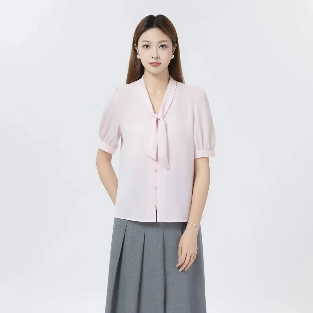 GIRDEAR/哥弟新款时尚松弛舒适休闲通勤印花衬衫上衣130047