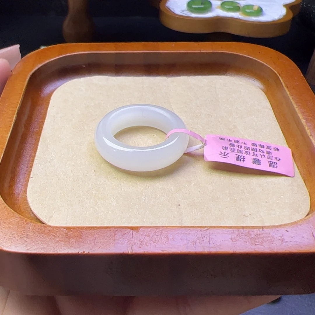 未镶嵌戒指和田玉内径18.1