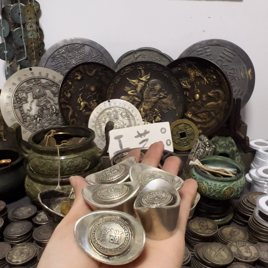金属复古工艺品五帝