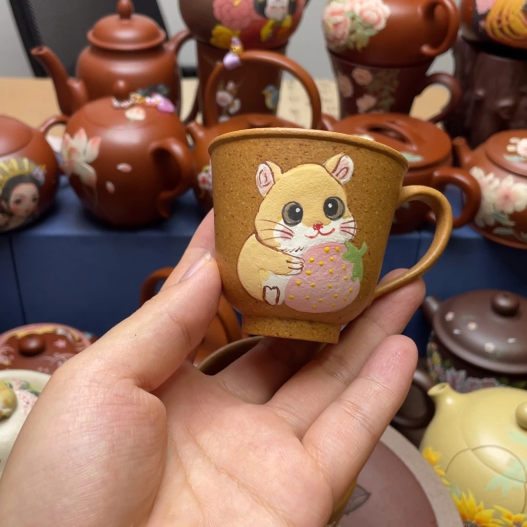 茶杯紫砂紫砂主人杯70cc