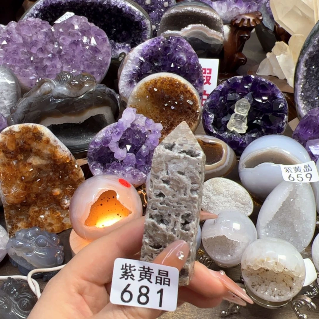 未镶嵌珠宝半成品水晶681