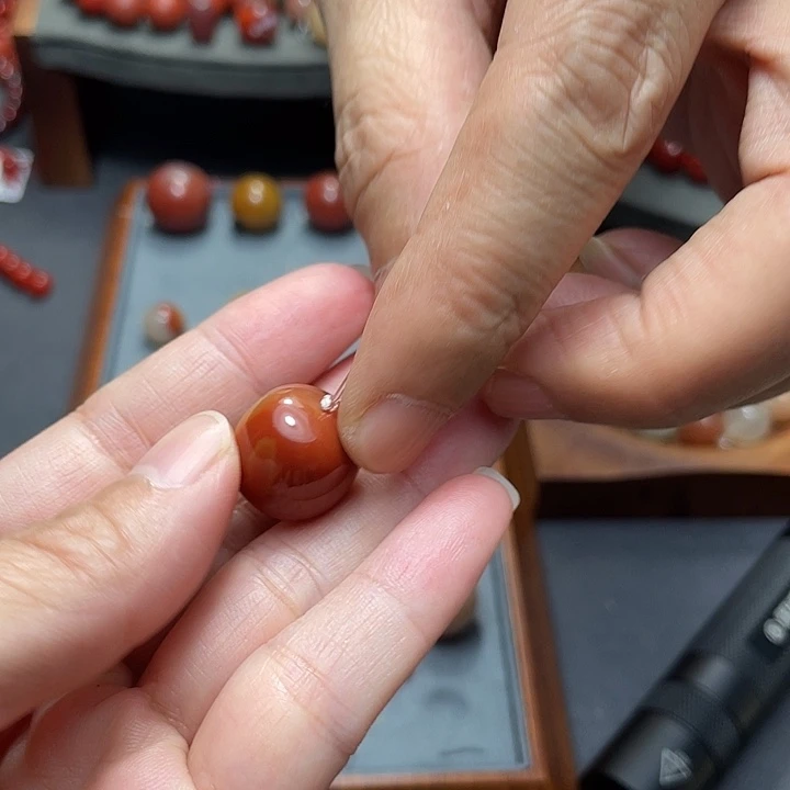 未镶嵌单珠16多样性发1南红玛瑙