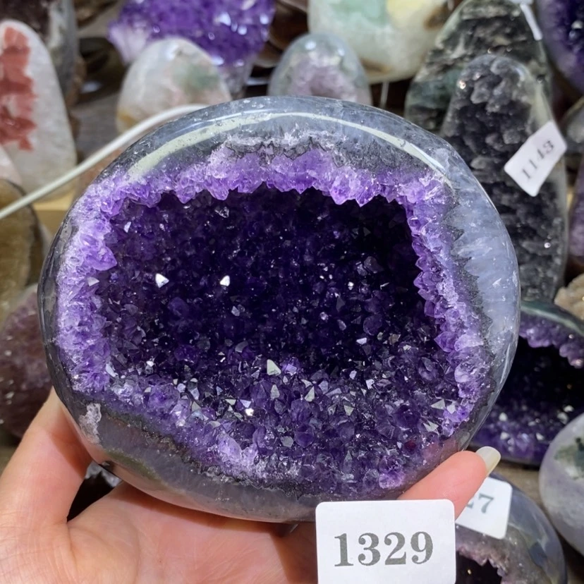 【闪购商品】未镶嵌大型摆件（非配饰）紫晶