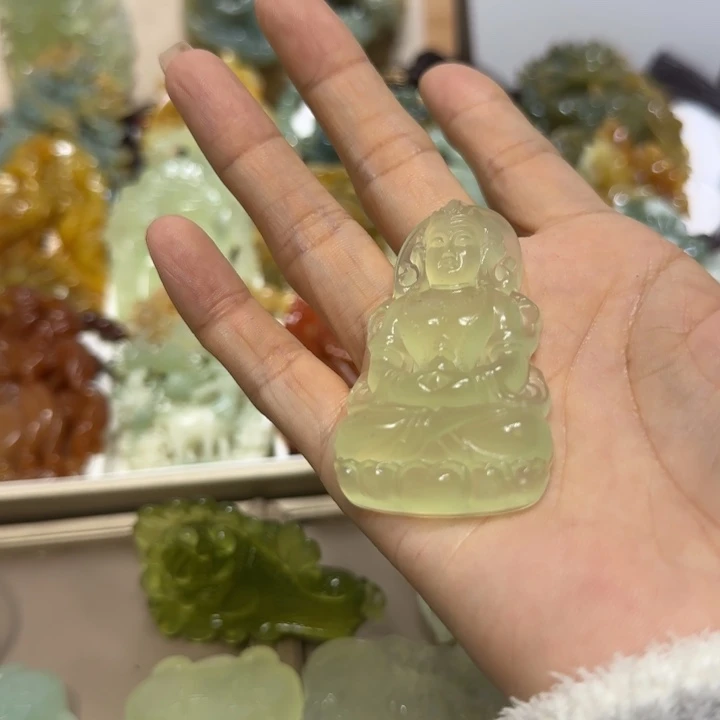 蛇纹石玉吊坠未镶嵌用****5