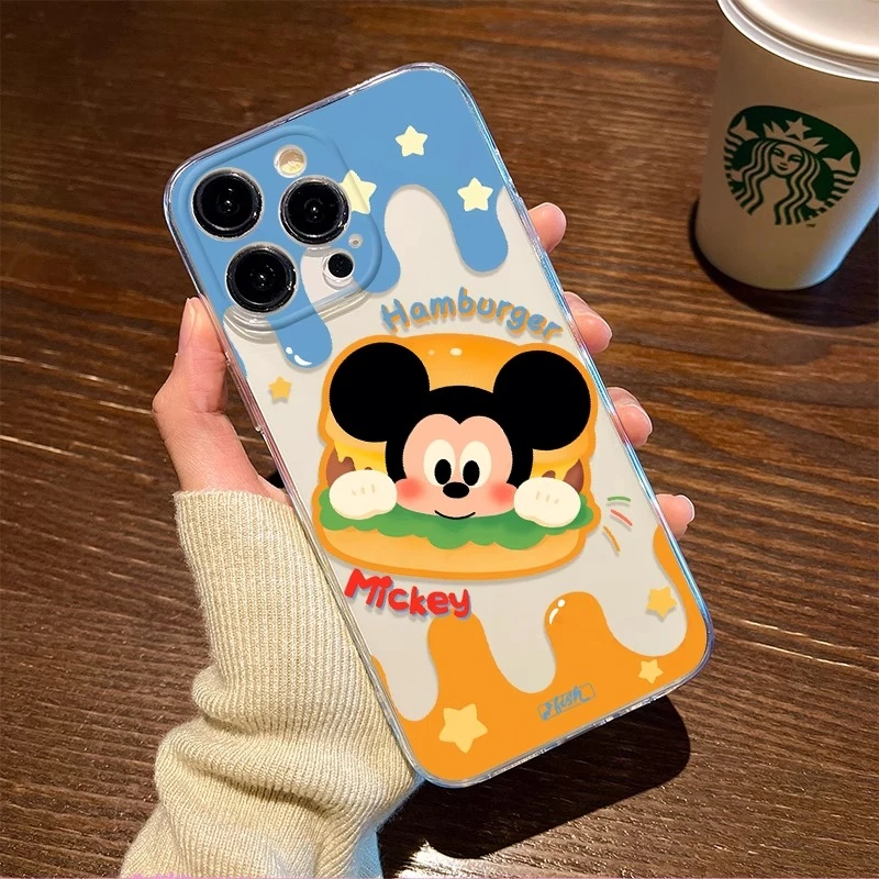 太空壳适用苹果16PRO手机壳华为荣耀vivo小米15oppo创意米奇米妮