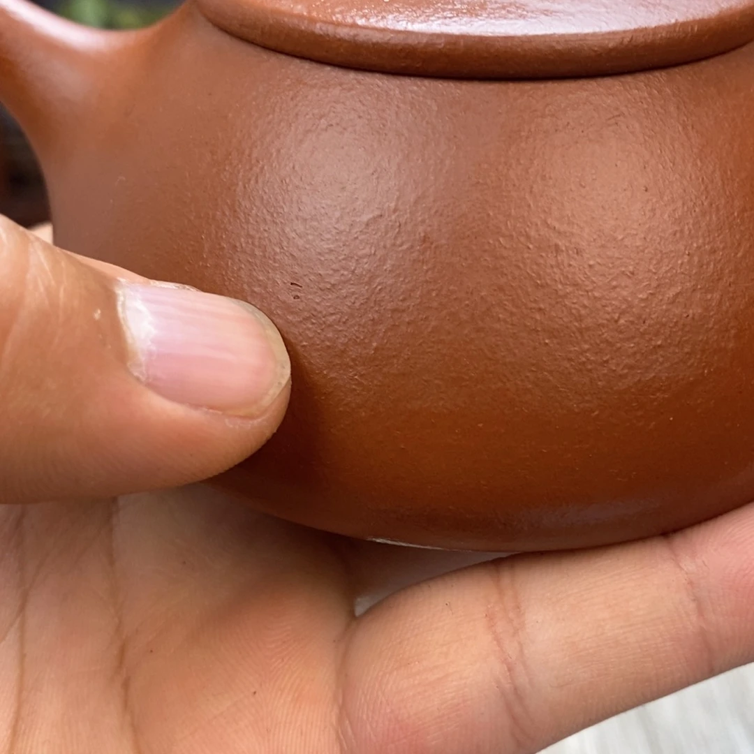 朱泥茶壶成*瑕疵容量240