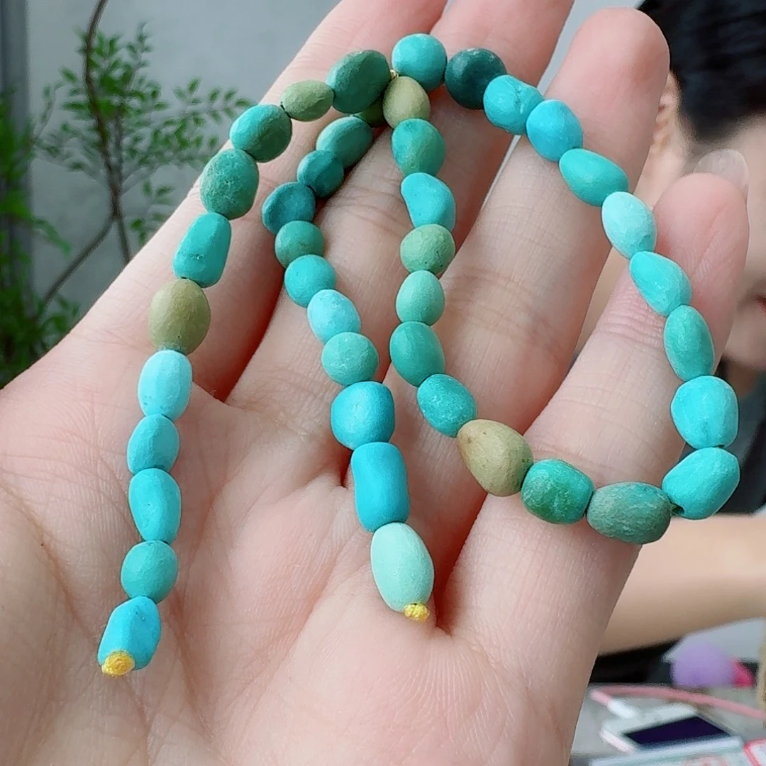 未镶嵌绿松石珠宝奇石