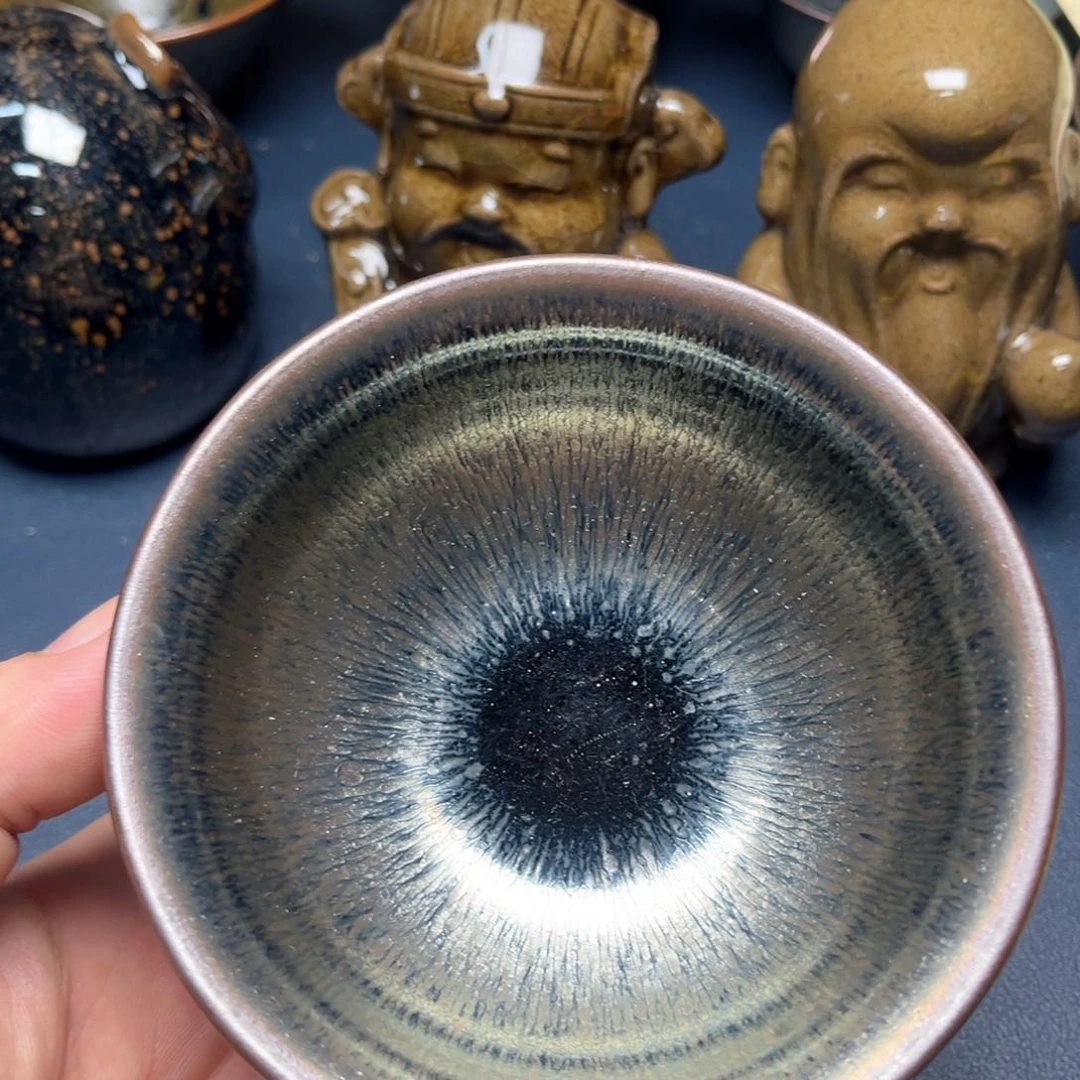 茶盏建盏手握泡茶主人杯