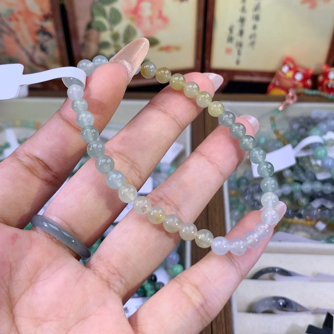 未镶嵌手链翡翠翡翠