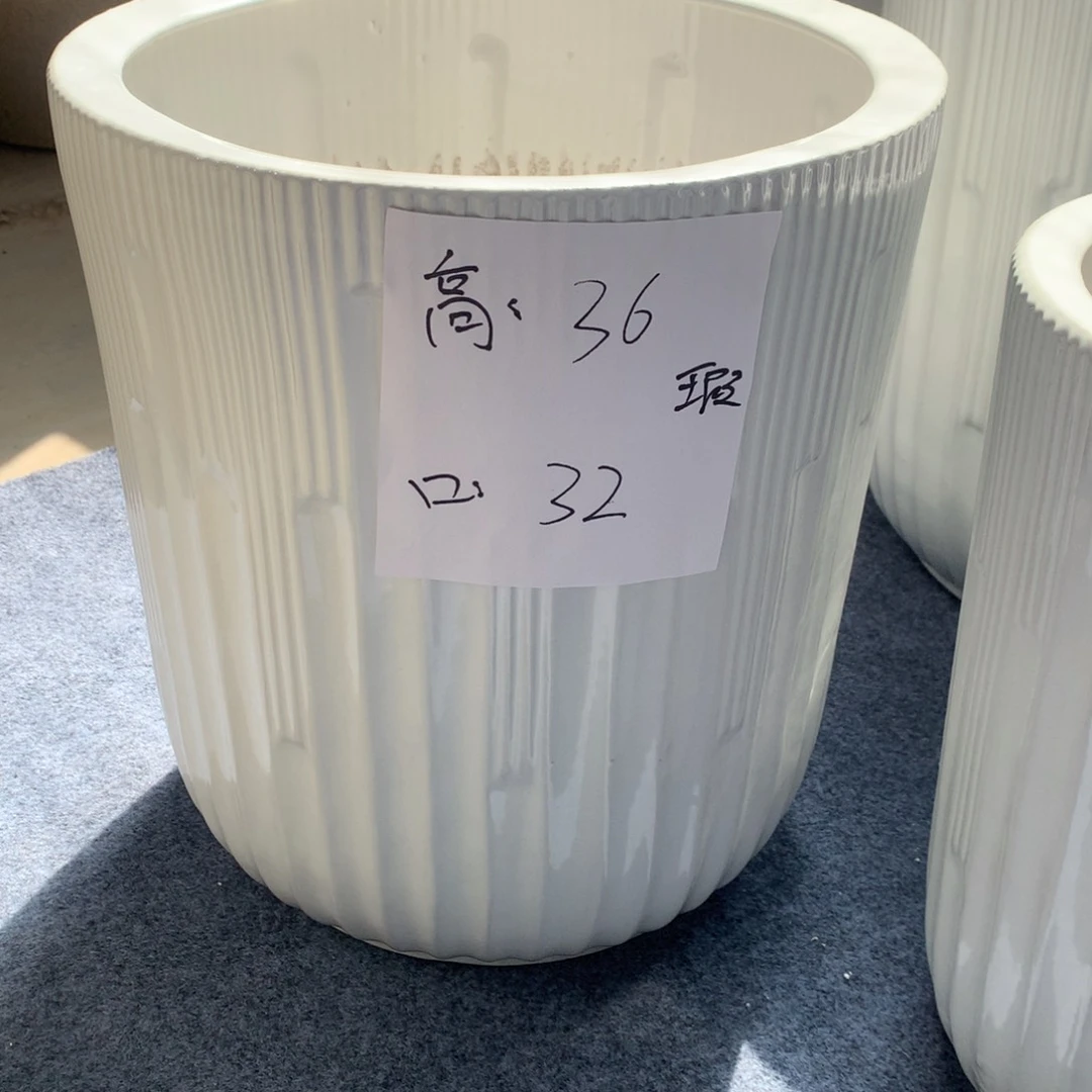 高温陶瓷花盆微瑕