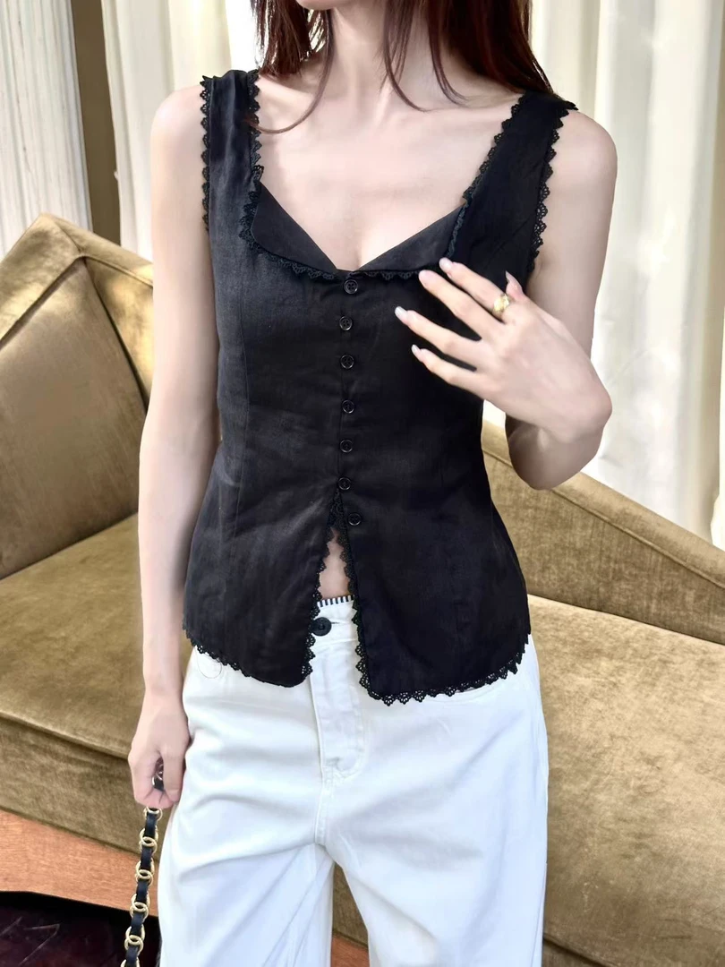 R-HER【盛夏午后】夏季新款针织潮流洋气休闲通勤出行时尚休闲吊带