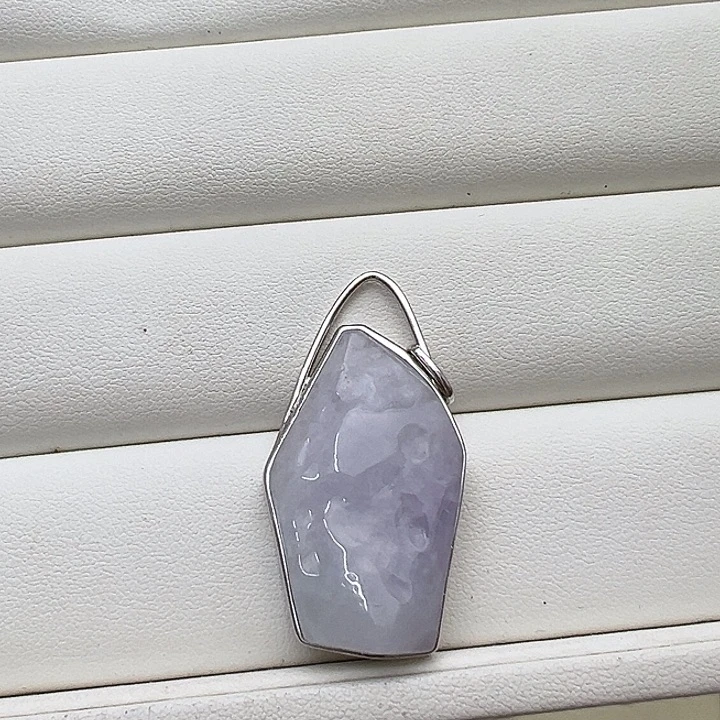 翡翠未镶嵌颈饰天然翡翠设计款吊坠