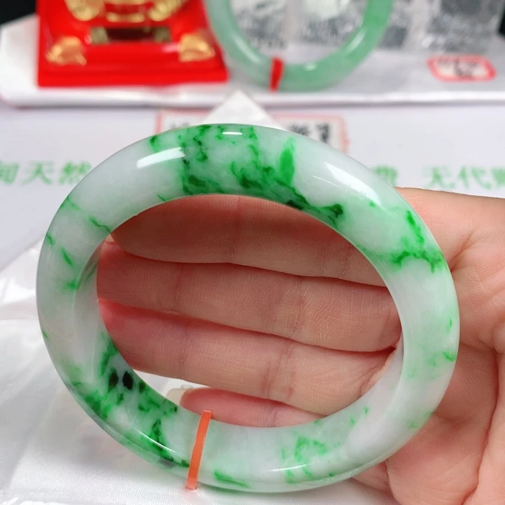 未镶嵌手镯翡翠   编号D1191 正圈57