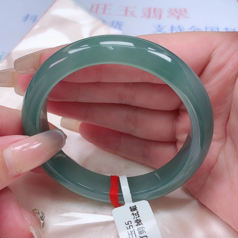 【闪购商品】未镶嵌手镯翡翠气*姐55 56