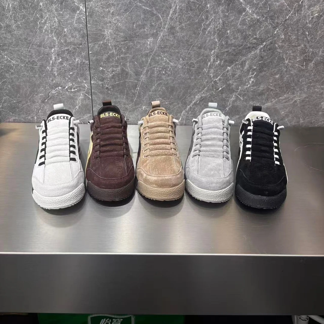 【皮鞋码】新款皮面个性轻便洋气软底百搭时尚洋气男款潮鞋