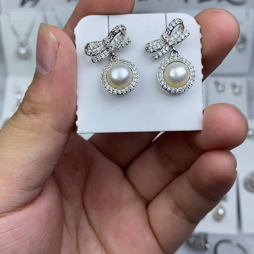 耳饰淡水珍珠未镶嵌